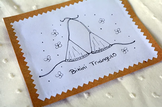 Molde Bikini Triangulo Molde Bikini Triangulo