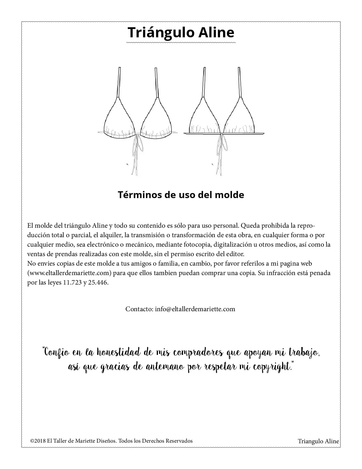 Triángulo Aline - Imagen 2