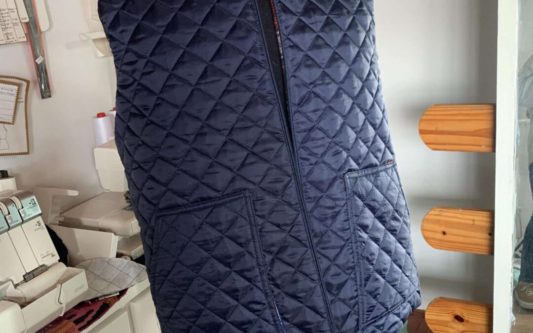 Chaleco Felix para papá: Molde paso a paso