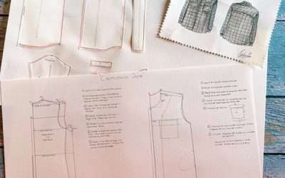 Camisaco June: Molderia paso a paso