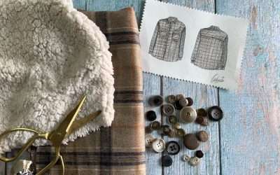 Telas y Materiales para el Camisaco June
